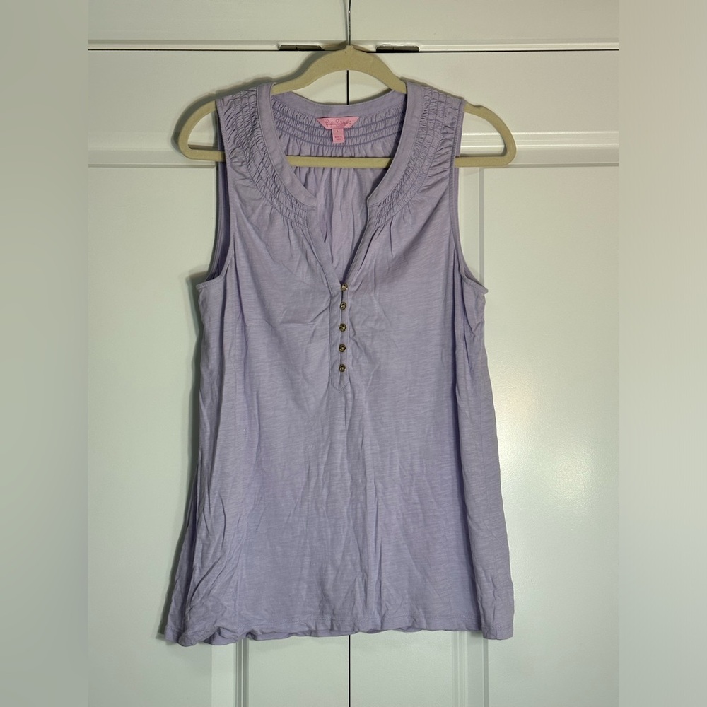 Lilly Pulitzer Lavender Tank Top
